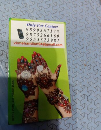 V.K Mehandi Art